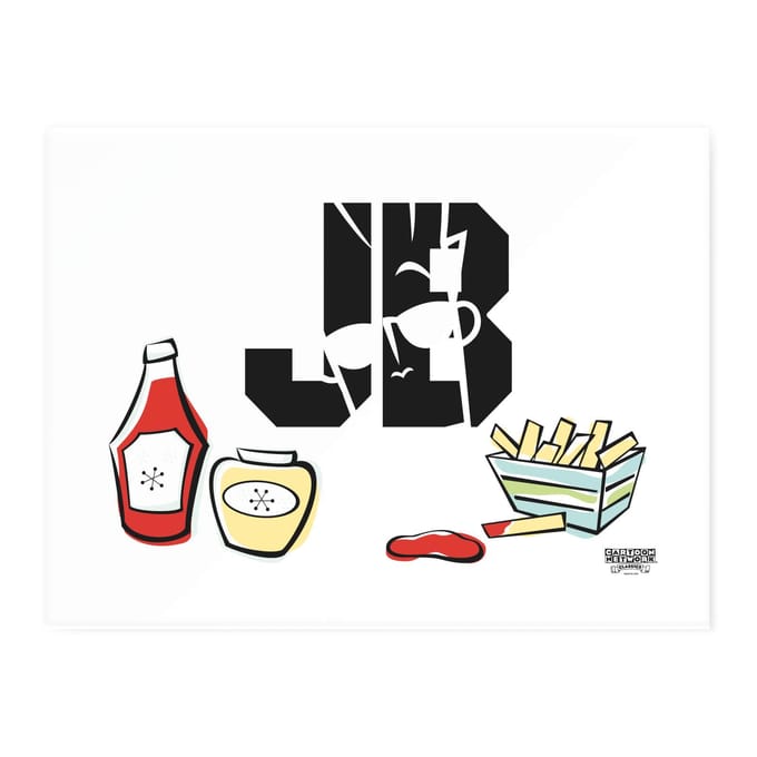 Johnny Bravo Chopping Board