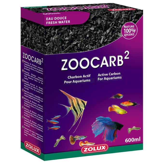 Actieve kool voor aquaria Zolux Zoocarb