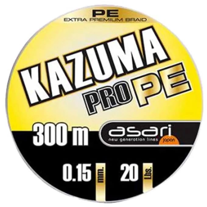 Asari Kazuma Pro Pe Gevlochten Vislijn 300 M Grijs 0.500 mm