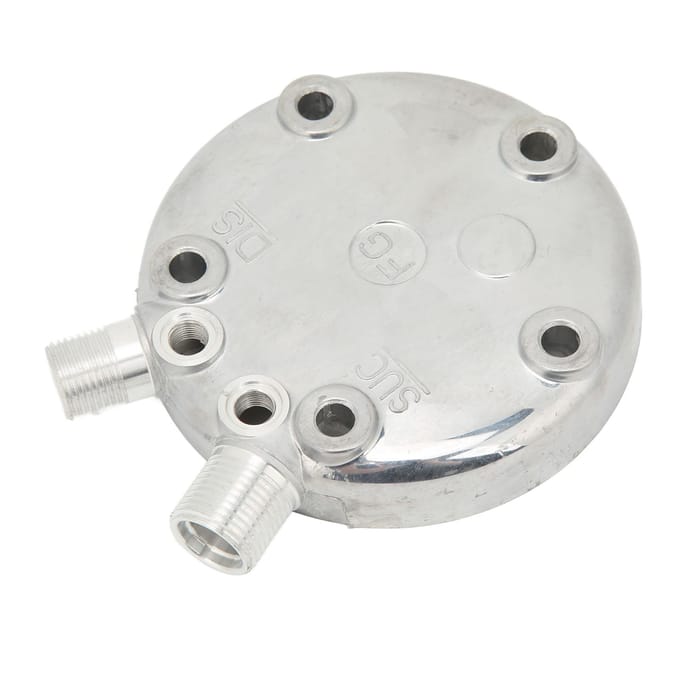 Couvercle arrière de culasse de compresseur AC 57009630 Remplacement pour Sanden SD507 SD508 SD510 SD5H14 white