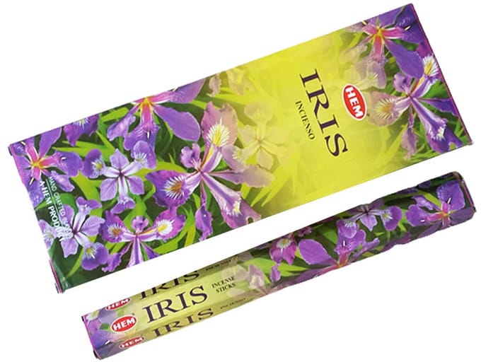 HEM Wierook - Iris - Slof (6 pakjes/120 stokjes)
