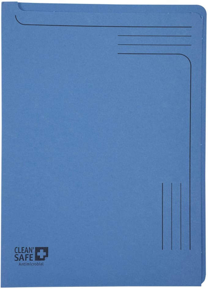 Insteekmap exacompta lmodel cleansafe blauw | 5 stuks