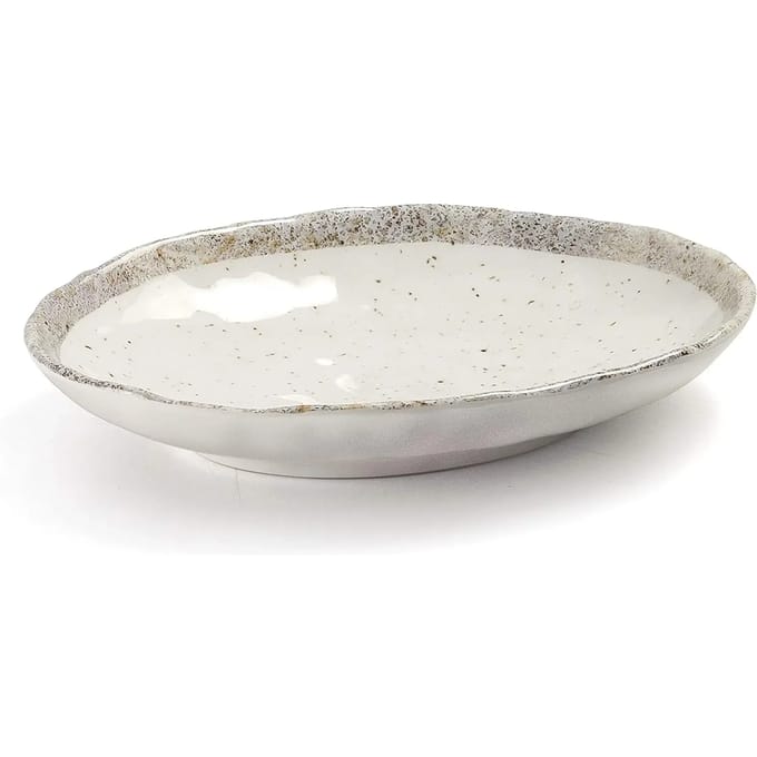 Ovale melamine schaal Lacor Earth 22,5x16,4x4 cm