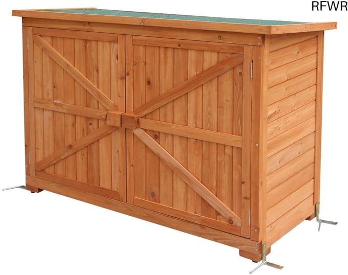 RFWR® Tuinkast 1280 cm - Multifunctionele Gereedschapskast voor Tuin en Terras