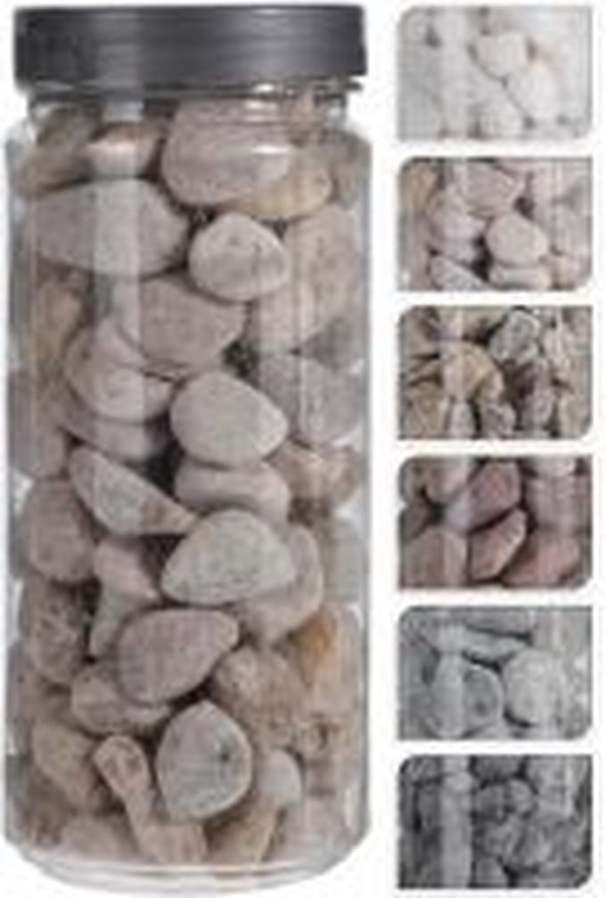 Decoratie stenen naturel donkerbruin