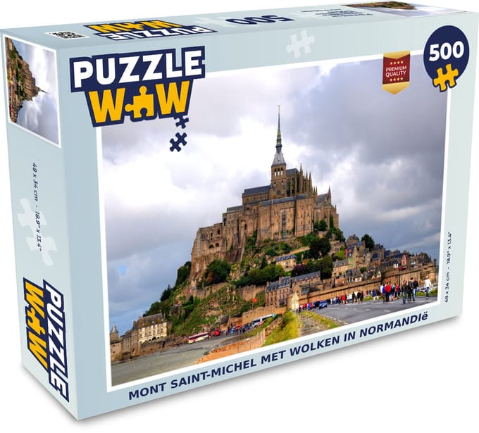 Puzzel Frankrijk - Architectuur - Europa - Legpuzzel - Puzzel 500 stukjes