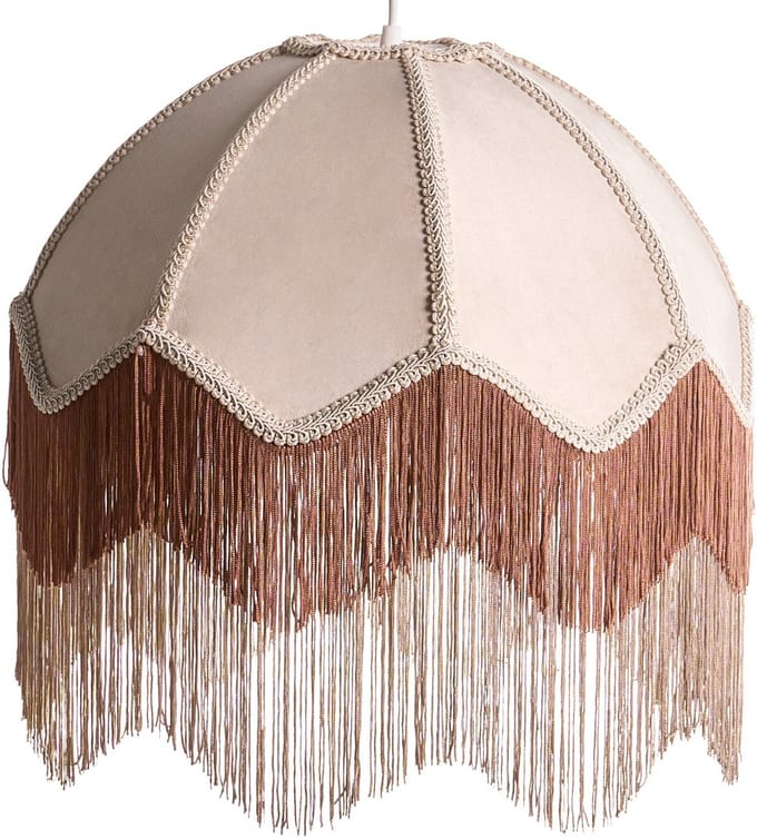 MILAGRO - Hanglamp - Beige - Papiertouw