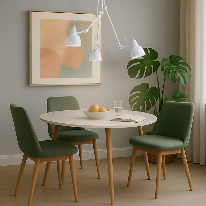 ALDEX Plafondlamp 814, verstelbaar, 3-lamps, wit