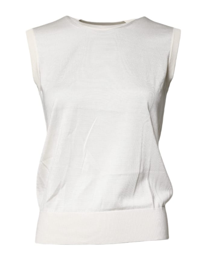 Mouwloze Gebreide Top