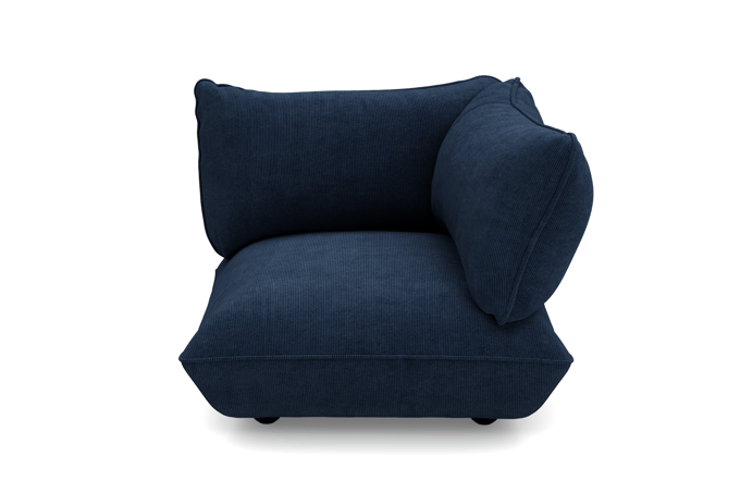 fatboy Sumo hoekbank rechts Koord Gerecycled - deep blue