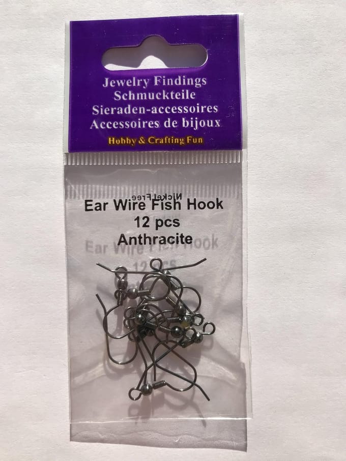 Oorhaakjes Anthracite