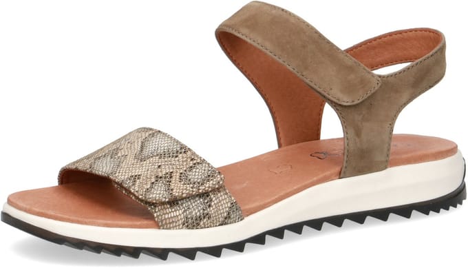 Caprice Damessandalen Olive maat 38