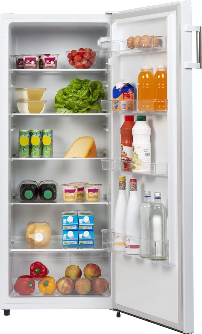 EDY EDHK7004 - Hoge Koeler - Wit - 242 Liter - E Klasse - 104 kWh per jaar - 5 Jaar Garantie