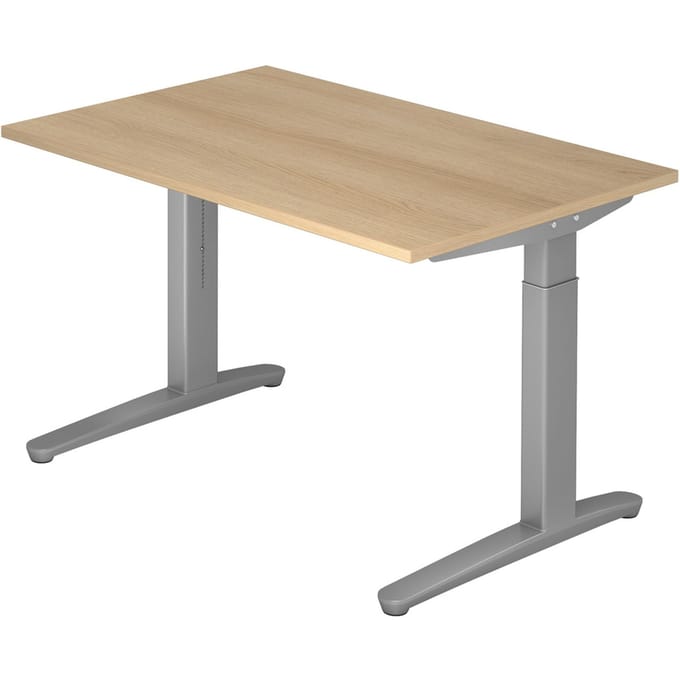 XTRA XB 12 SS | Bureau - 120x80 Eiken Tafelhoogte I In hoogte verstelbaar