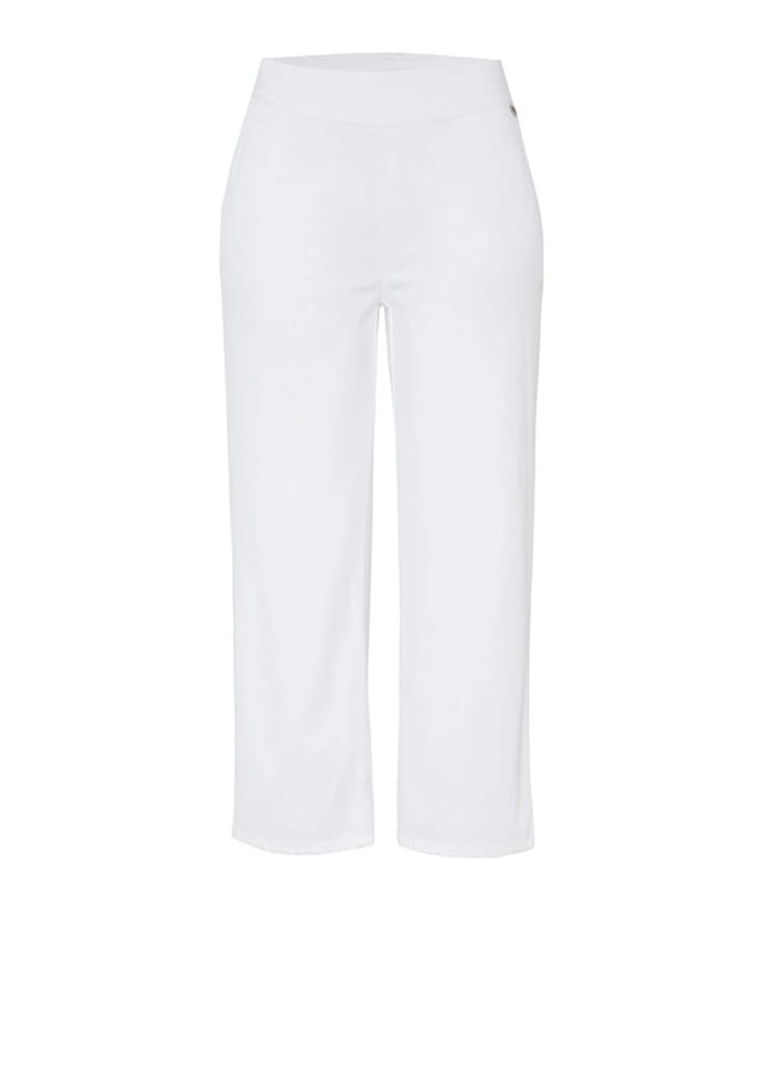 3/4-zomerbroek - wit - Gr. 46 van Goldner Fashion