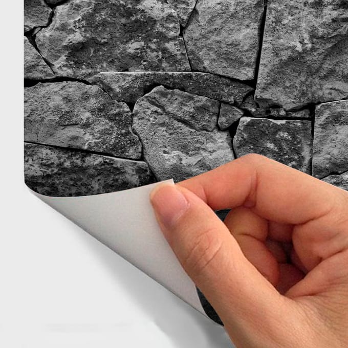 Behangeffectsticker - DRAGUIGNAN STONES - 40x40cm