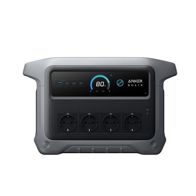 Anker SOLIX - C1000 Gen 2 - 1.024Wh(Black) - Portable powerstation - Backup stroomuitval - Camping - Outdoor