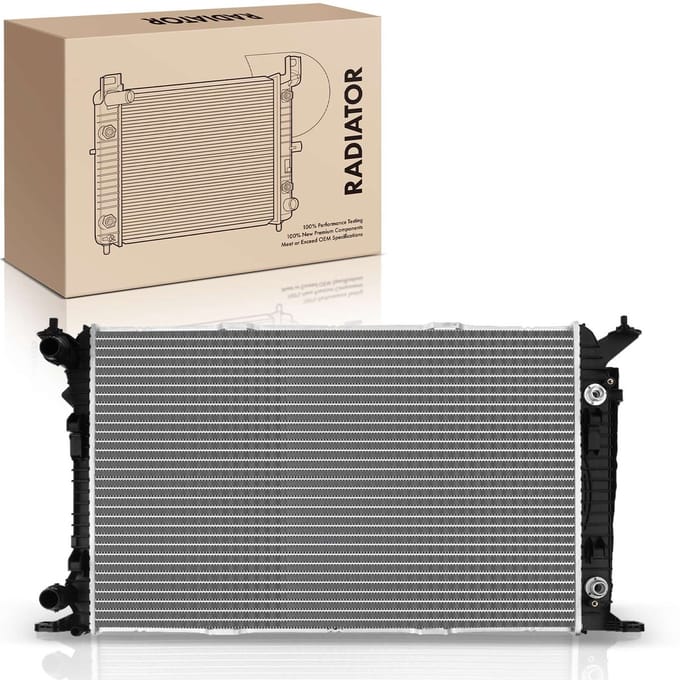 Frankberg 1x radiator water radiator motor radiator voor Audi