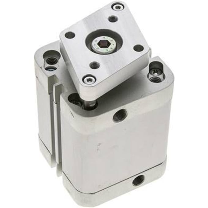 ISO 21287 Compacte Dubbelwerkende Cilinder 50-40mm - Magnetisch - Niet-roterend