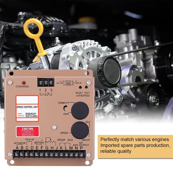 ESD5221 Snelheidsregelaar Universeel Bord Motorbesturing Regulator Elektrische Componenten