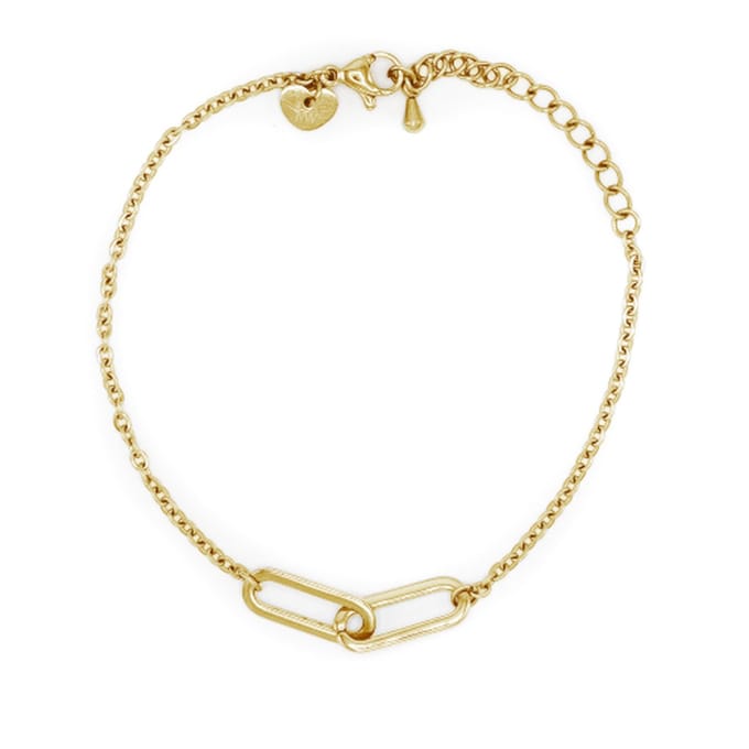 Closed by 2 Armband Goud