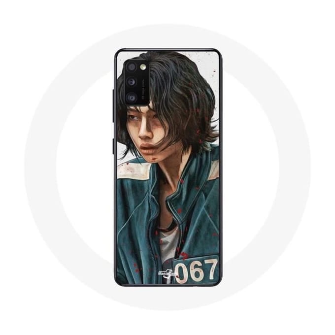 Samsung Galaxy A41 Hoesje Inktvis Game Kang Sae Byeok Nummer 067