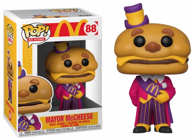 Funko PopP! Mcdonalds - Mayor McCheese #88