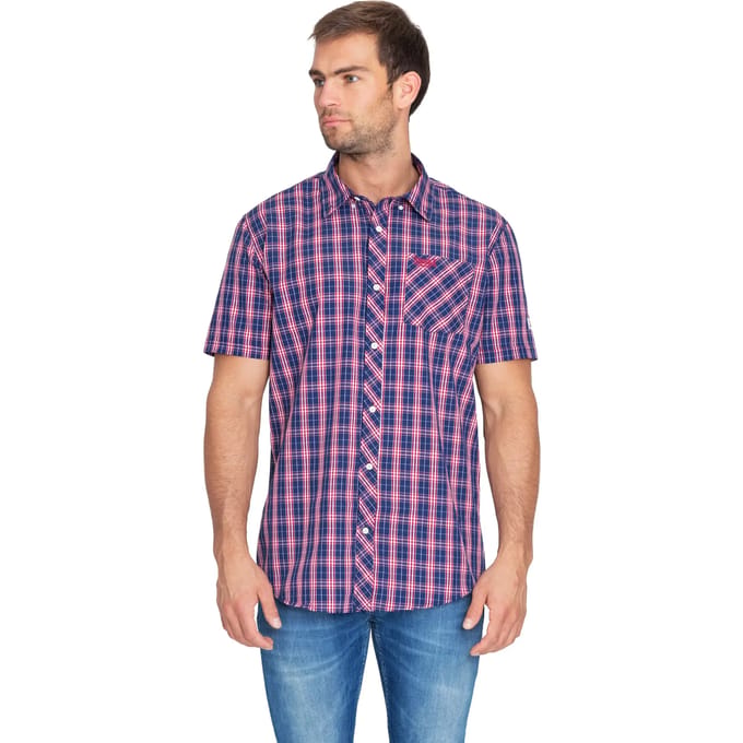 Lonsdale Herenoverhemd korte mouw slim fit BRIXWORTH