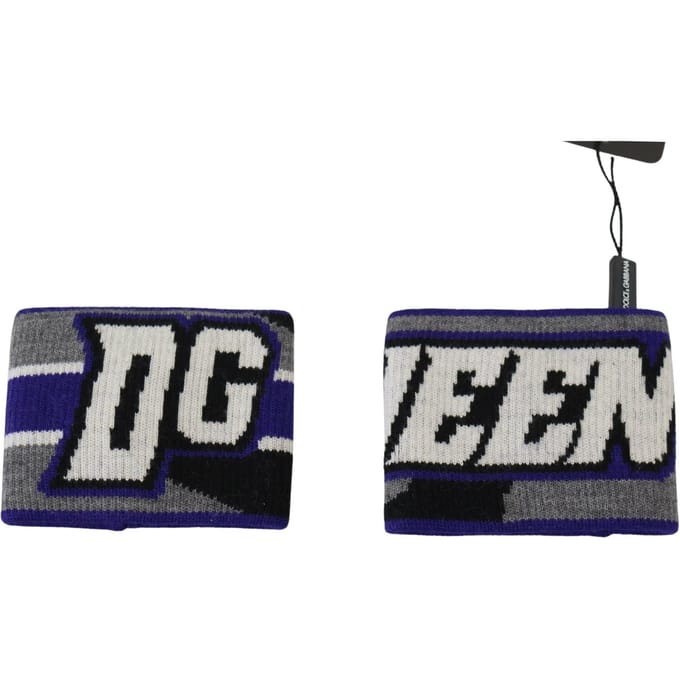 Dg Gebreide Polswarmers Multicolor Logo
