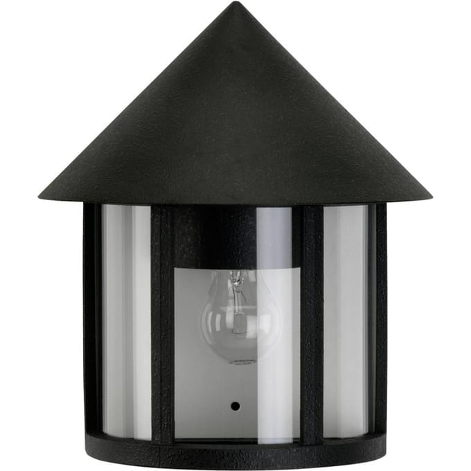 Albert Leuchten Ouderwetse buitenwandlamp Vecchio zwart