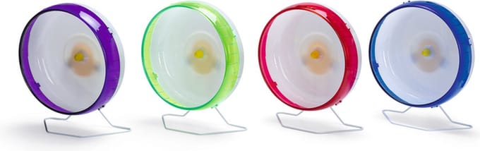 Beeztees Trainingsmolen Silent Spinner Assorti - Speelgoed - 24 cm