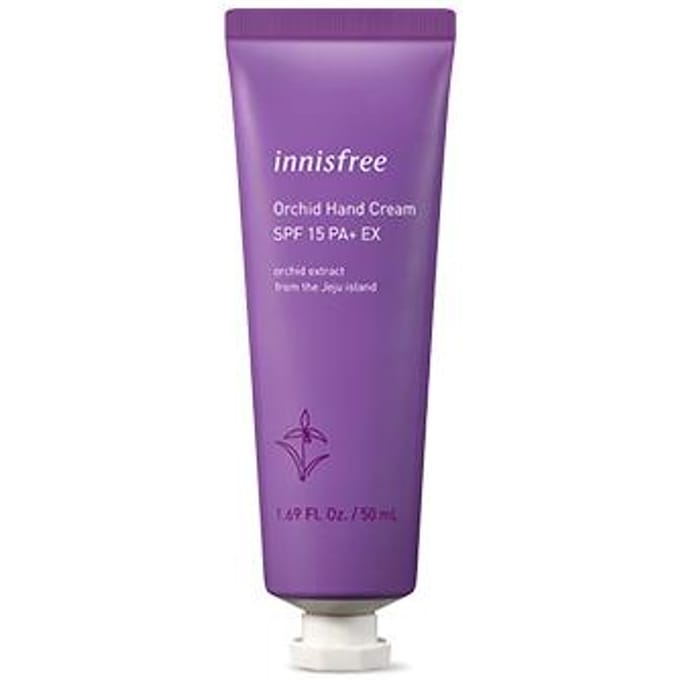Innisfree Crème Mains Orchidée SPF 15 PA+ 50mL (3 types) #1pcs purple