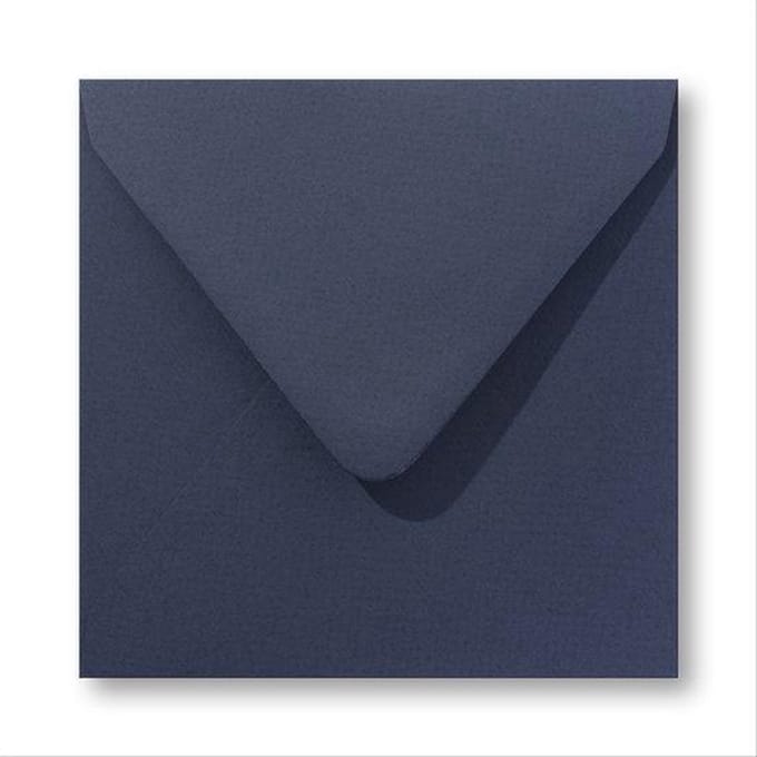 Envelop 16 x 16 Retro Marineblauw, 100 stuks
