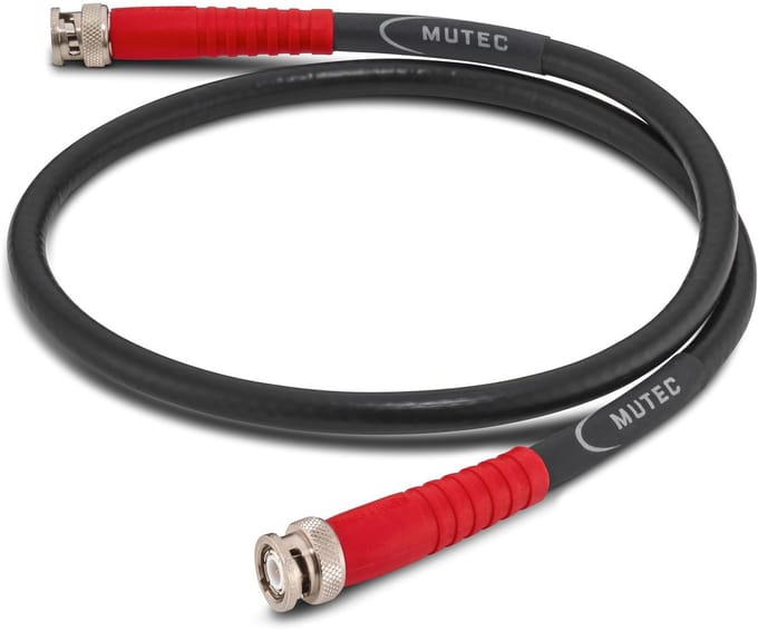 Mutec PSC 50 BNC/BNC Wordclockkabel 1,0m 50 Ohm - Coaxiale kabel
