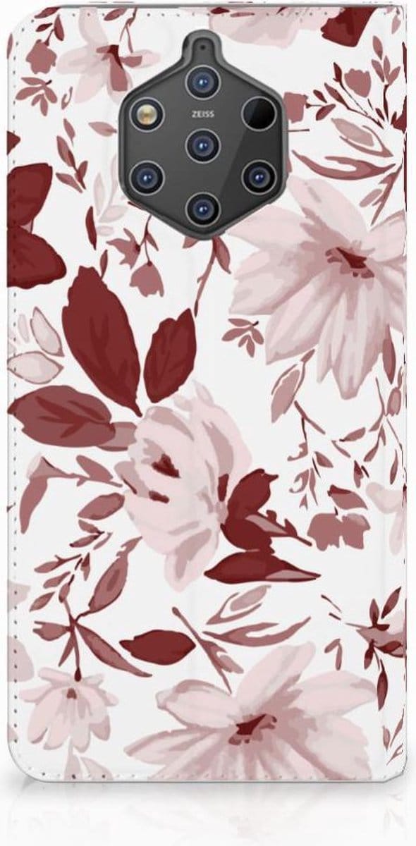 Bookcase Nokia 9 PureView Watercolor Flowers