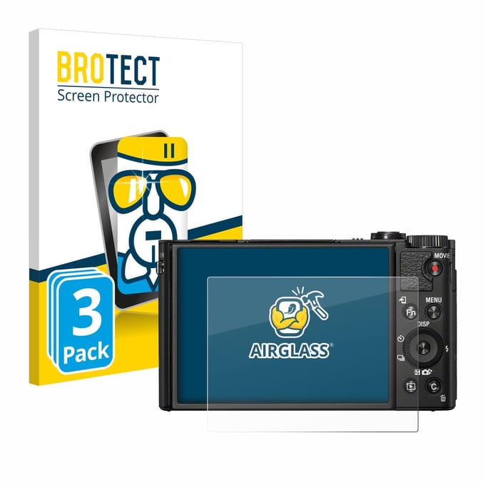 Screenprotector 3 Stuks voor Sony Cyber-Shot DSC-HX99 Beschermglas transparant