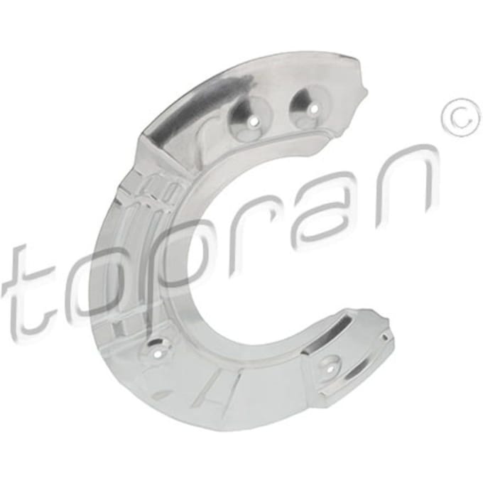 Topran Dekplaat, remschijf HANS PRIES 503 348