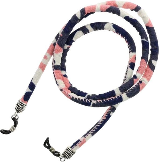 Fako Bijoux® - Brillenkoord - Camouflage - 6mm - 75cm - Roze