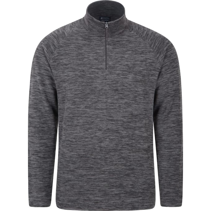 Mountain Warehouse Heren Snowdon II Fleece Top (Grijs)
