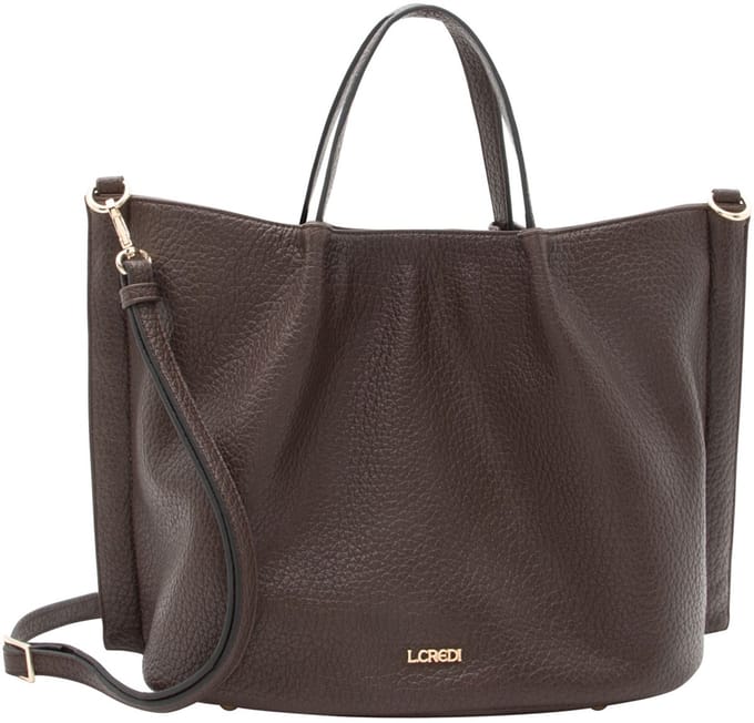 L.CREDI Raila Shopper Tas 31 cm - 12 L - chocolate