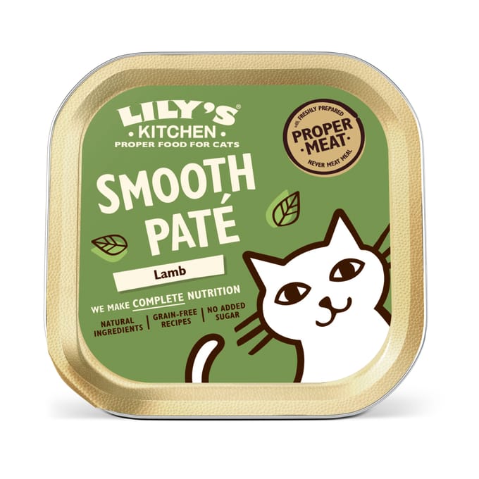 19x 85g Lily's Kitchen Smooth Paté Selection Lam natvoer voor katten