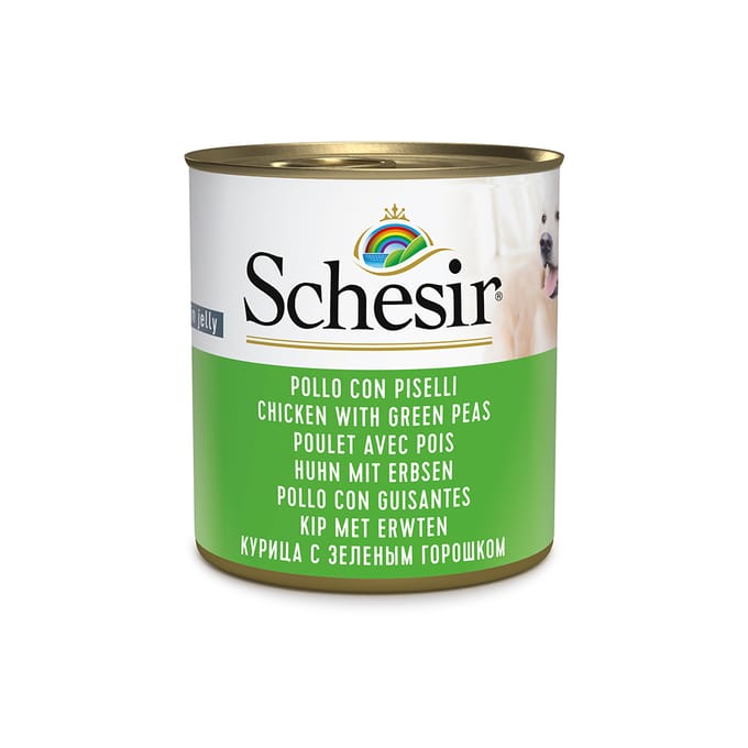 Schesir Kip met Erwten 6x 285g