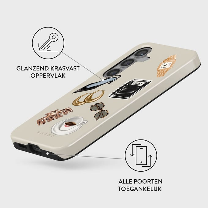 Burga Tough Backcover voor de Samsung Galaxy S24 - Boss Babe