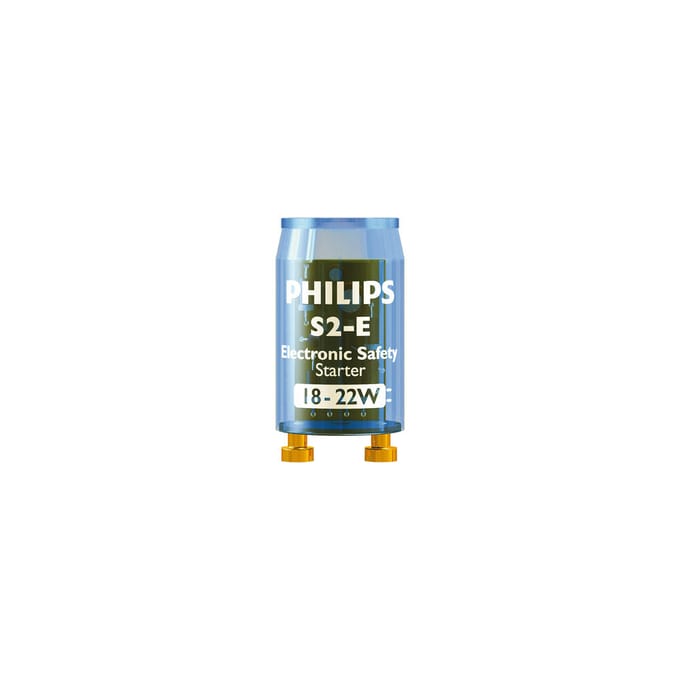 Philips S2E Elektronische Fluorescentielamp Starter 18-22W - 8711500764980