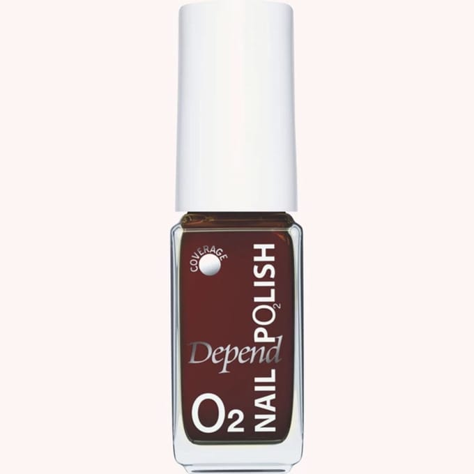 DependCosmetics | O2 Nail Polish | Nagellak | bruin/rood | kleurnr. 776 | 5ml