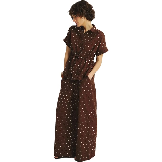 Linnen en viscose broek dames Greenpoint