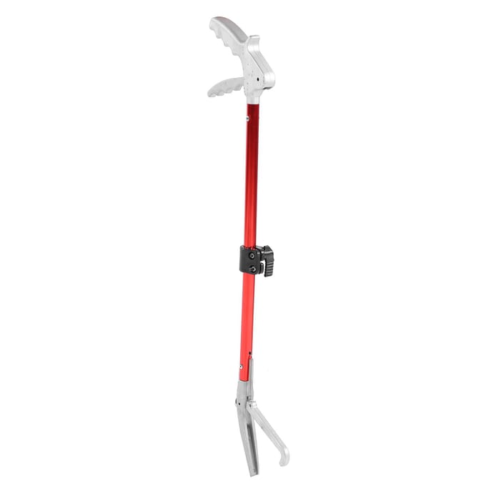 70CM Aluminiumlegering Opvouwbare Professionele Slangenvanger Opvouwbare Vanger Klem Gereedschap gray