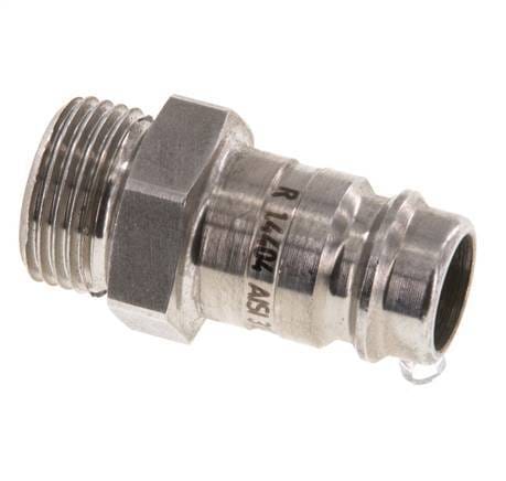 RVS 306L DN 10 Luchtkoppeling Insteeknippel G 3/8 inch Buitendraad - CLP10-M-SSL-P-038