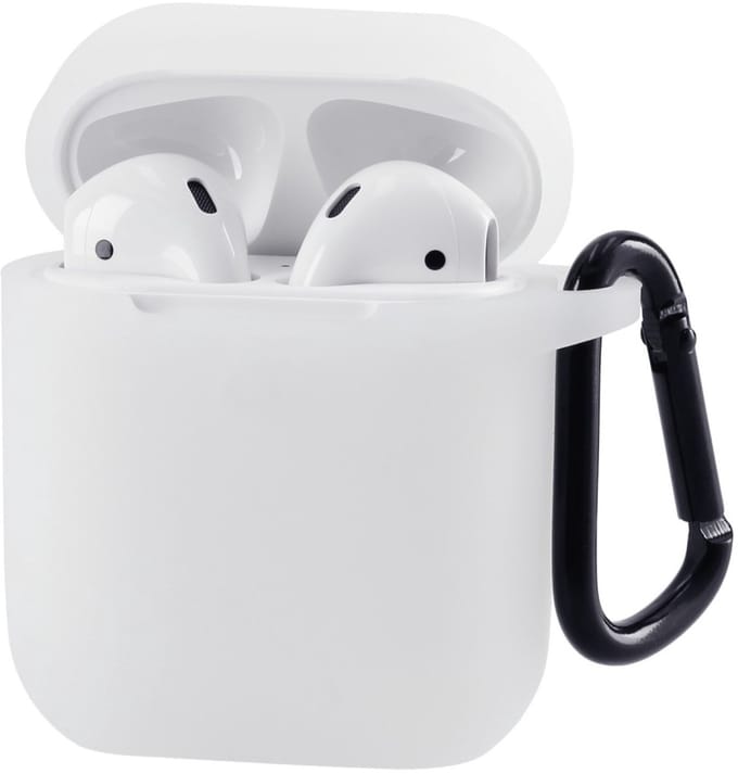 Hama Beschermhoes voor Apple Airpods, transparant