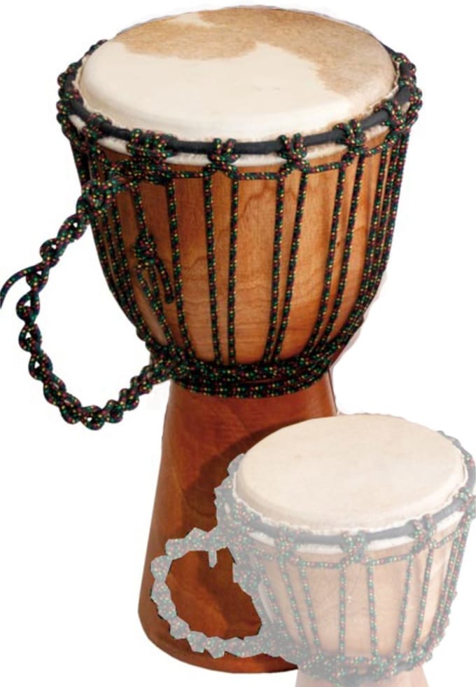 Terré beginner Djembe 38240894, 19 - 21 x 40 cm - Djembe